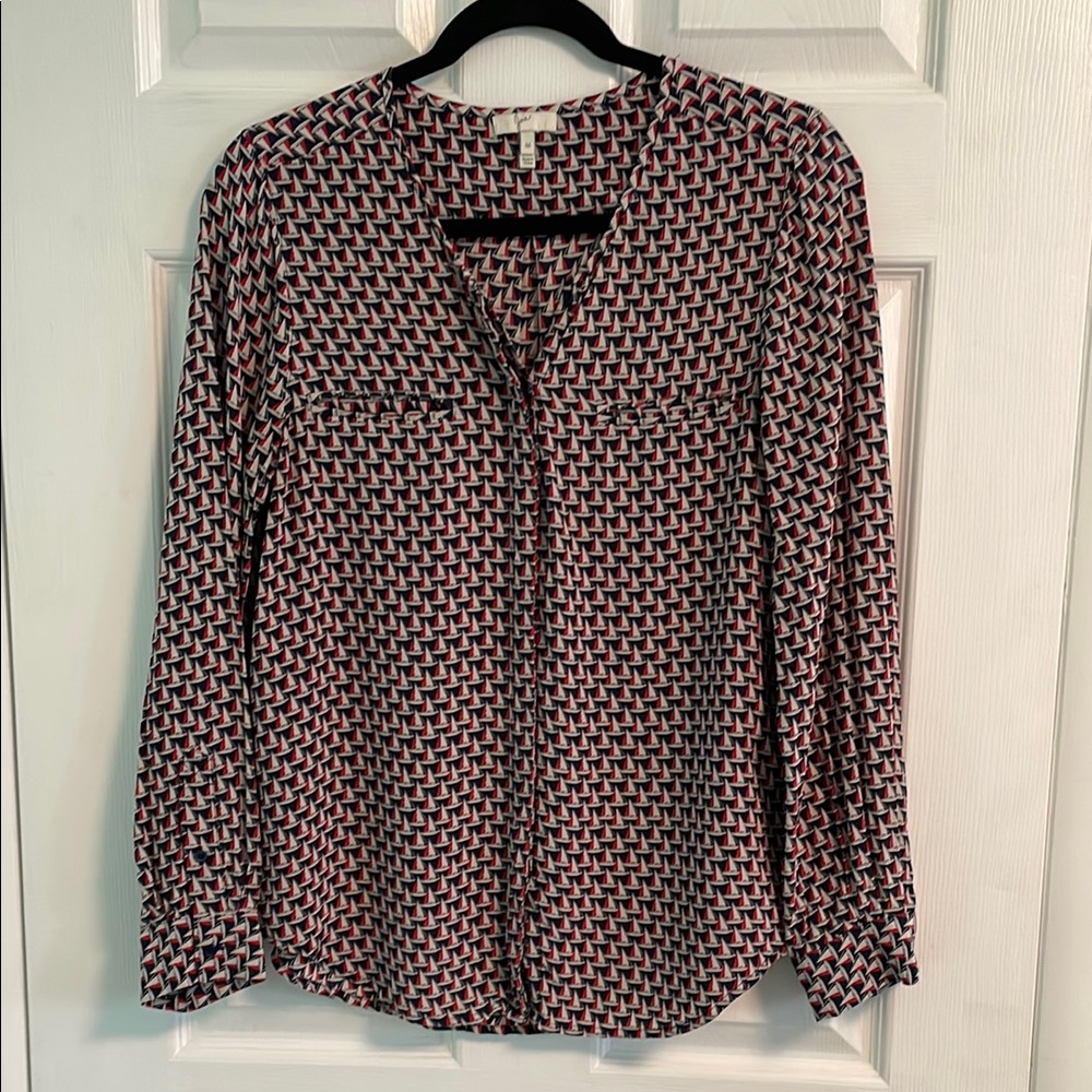 Joie Sailboat 100% Silk Top - Size M